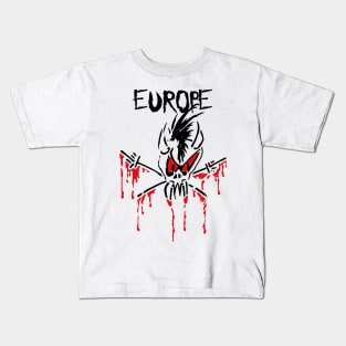 europe headbang Kids T-Shirt